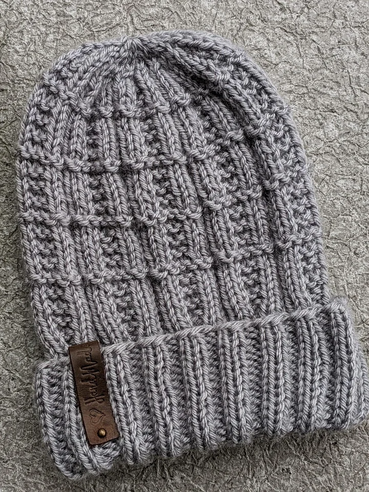 Knit & Purl Men's Hat Pattern product image (2)