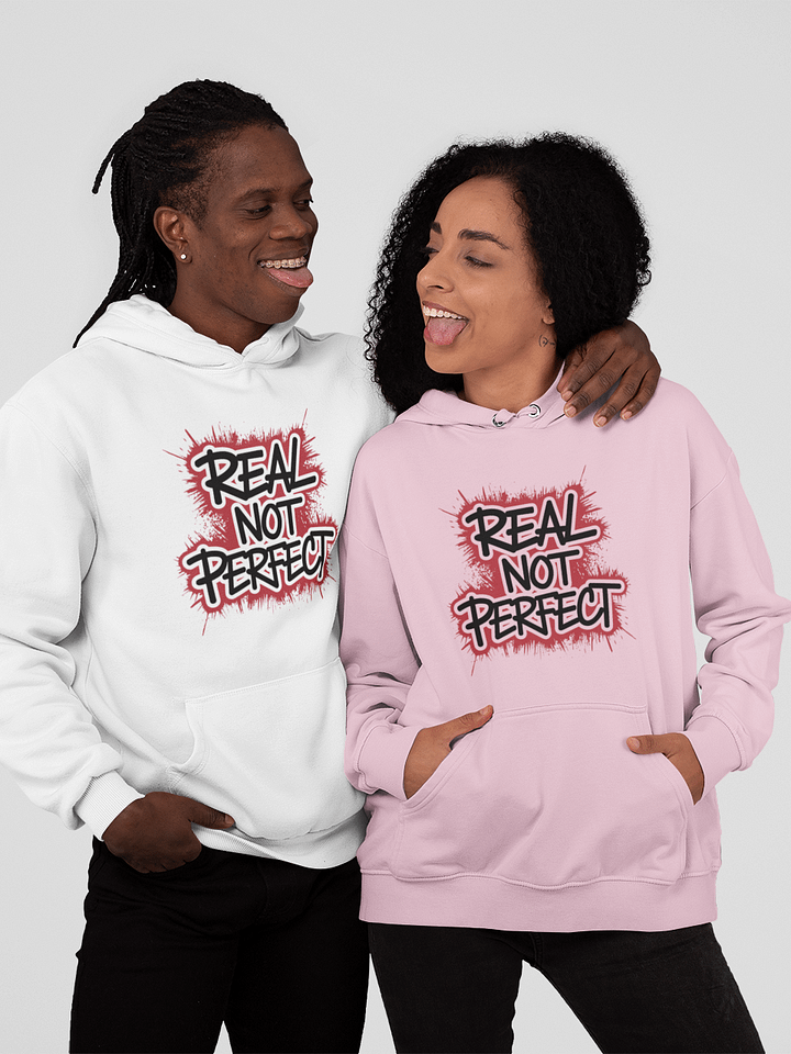 Real not Perfect | Gildan Classic Unisex Hoodie product image (1)