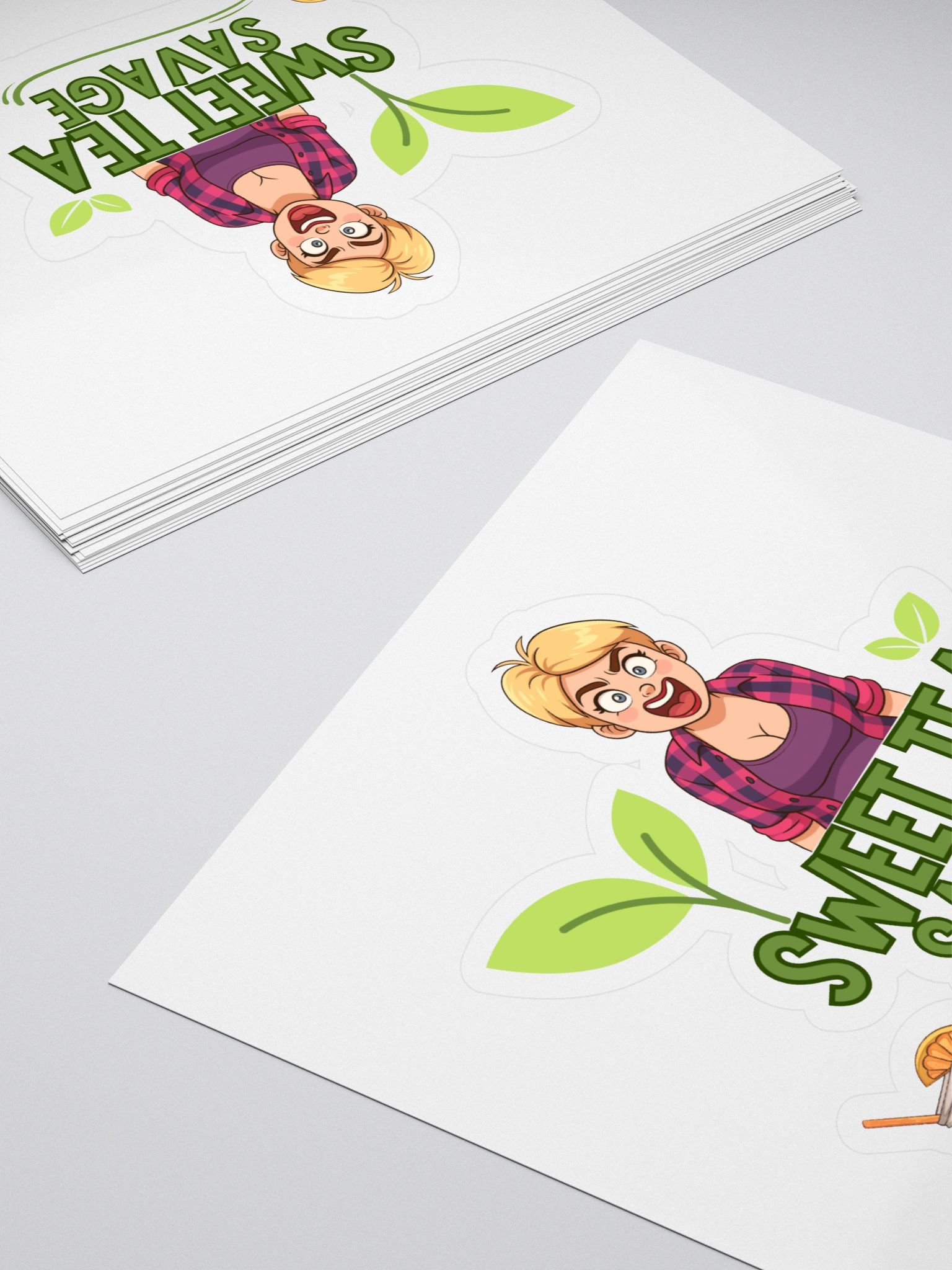 Sweet Tea Savage Sticker 🍹💋 product image (4)