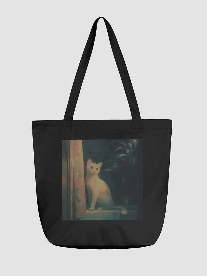 Mystical Cat Glow Tote Bag product image (1)