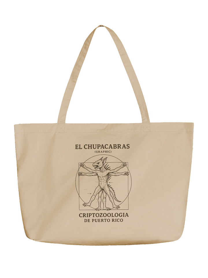 Chupacabras de Vitruvio Tote Bag product image (1)