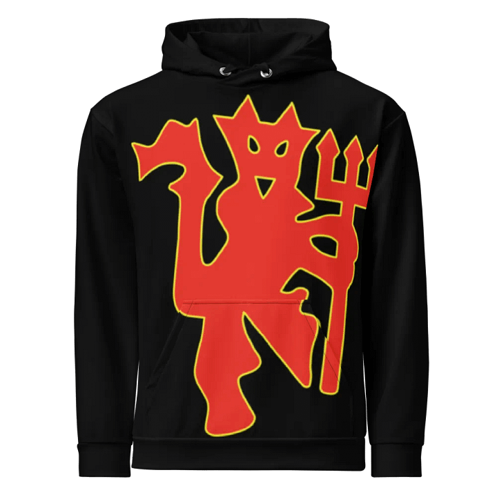 Manchester United - Settle For Excellence - BLACK - Unisex Hoodie product image (2)