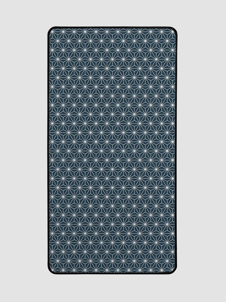 Desk Mat - Japanese Dark Blue Asanoha Pattern product image (3)