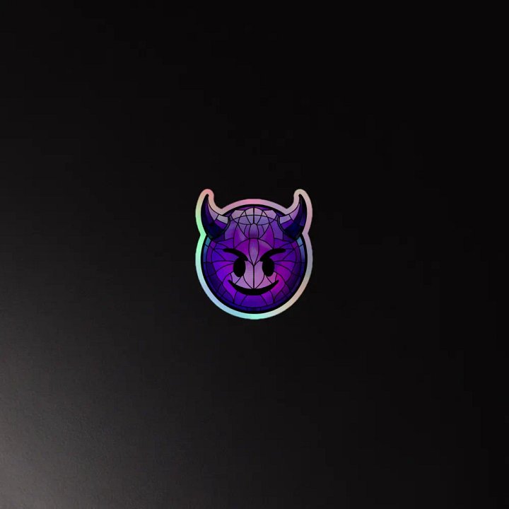 Stickers Holographic Salopio 😈 product image (2)