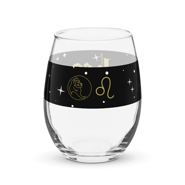 Celestial Leo Stemless Wine Glass product image (2)