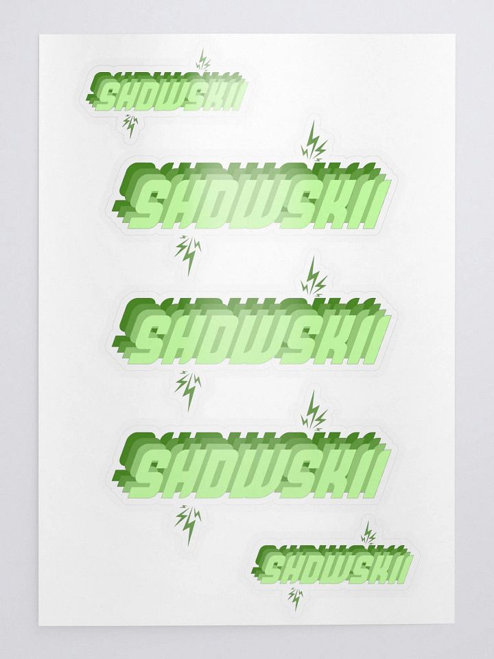 CONCEPT STICKERS VOL 1 / GREEN product image (1)