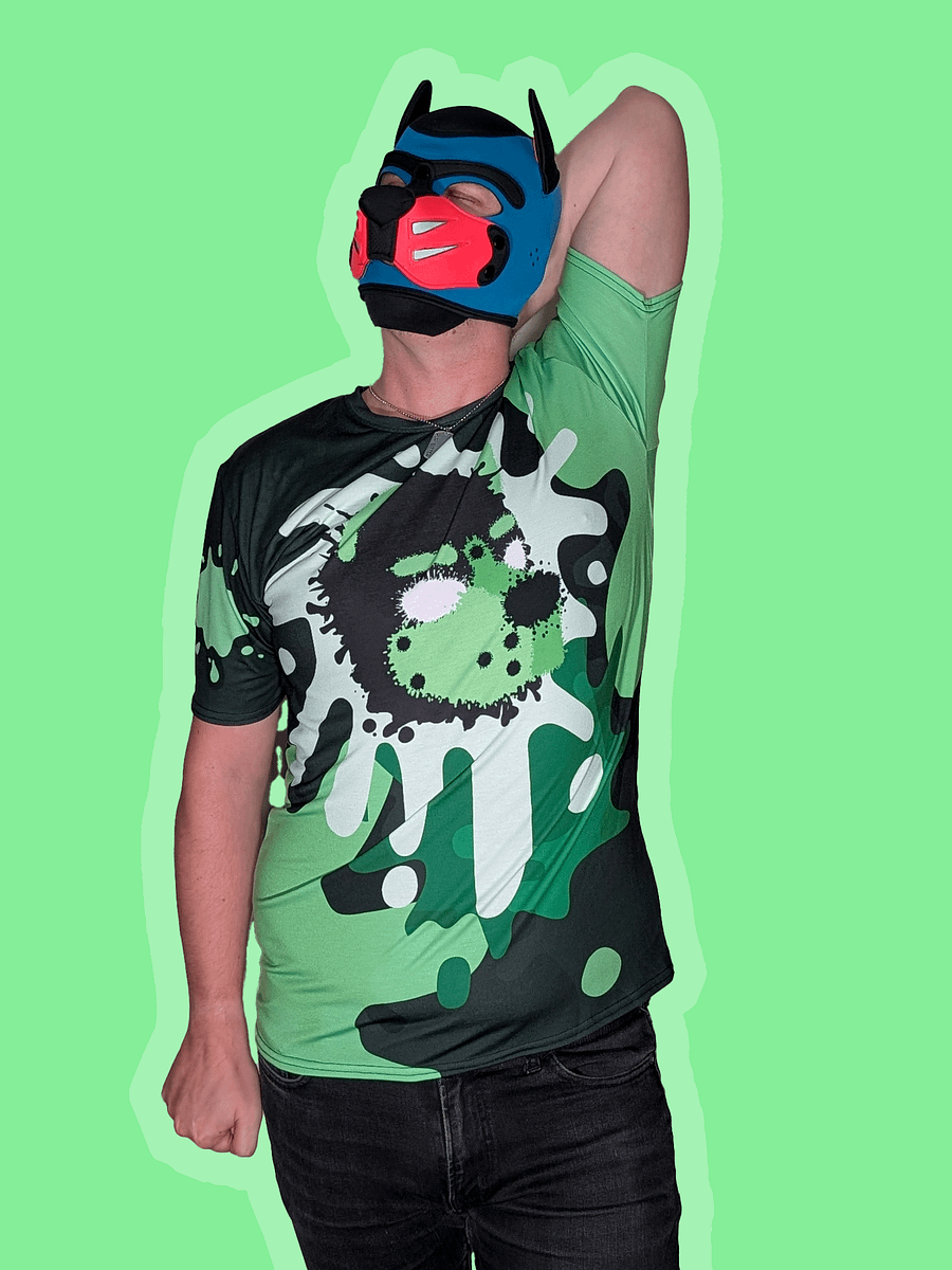 Chaos Splatter Shirt - Lime Green product image (4)