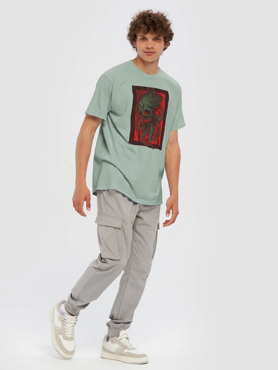 Octo-Skull Horror Heavyweight Tee product image (91)