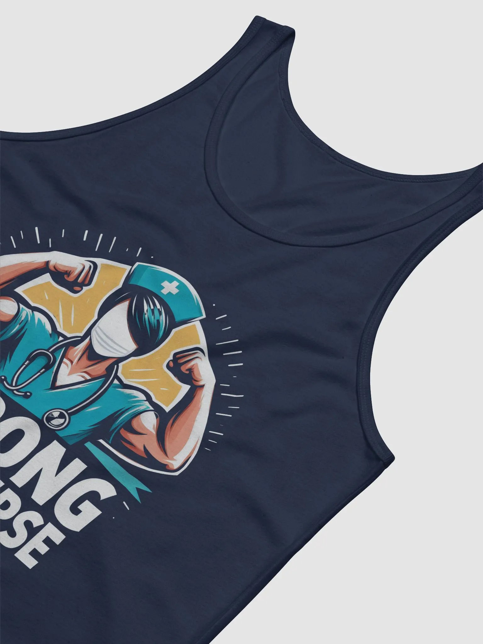 Stethoscope: Nurse Strong Muscle Tank product image (42)