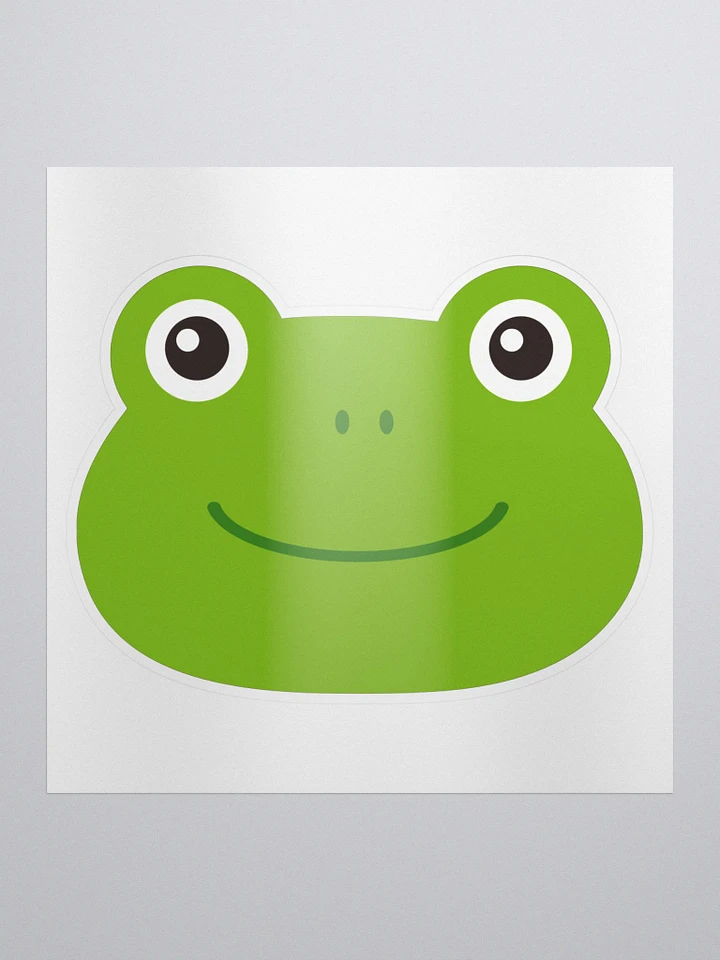 Mr. Frog Sticker product image (1)