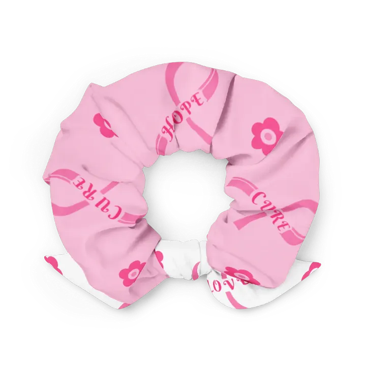 Hopeful Pink Ribbon Scrunchie product image (2)