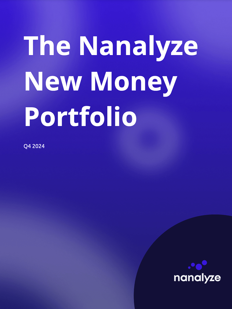 Nanalyze New Money Portfolio