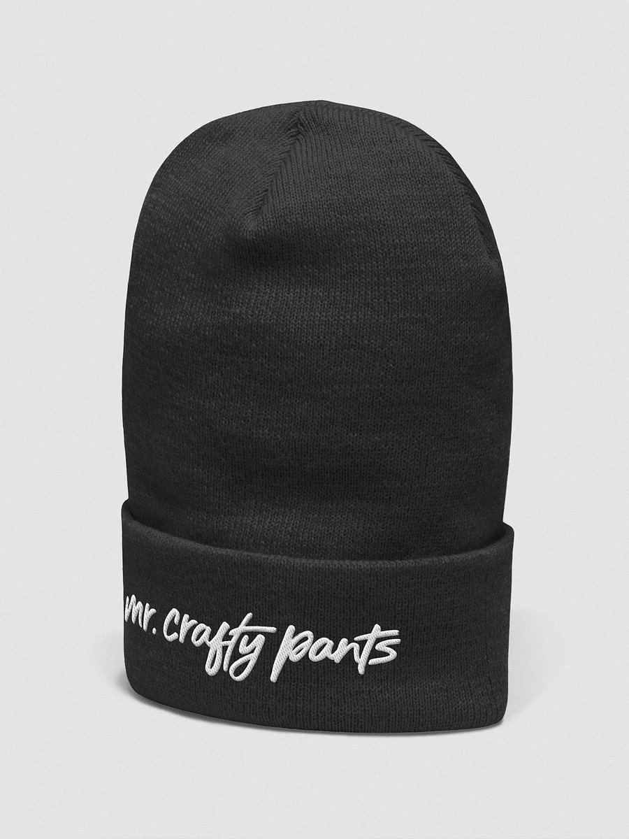 Mr. Crafty Pants Logo Embroidered Beanie product image (2)