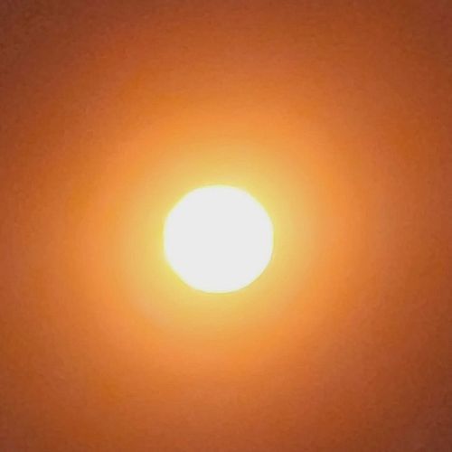 Before the annular solar eclipse