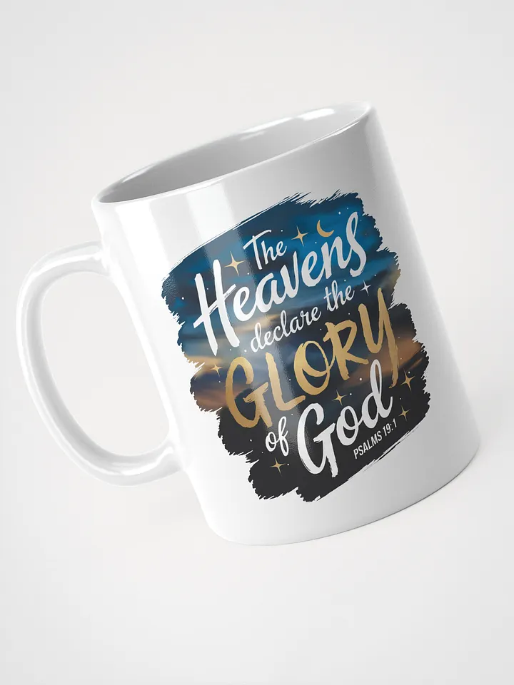the heavens declare the glory of god mug product image (1)