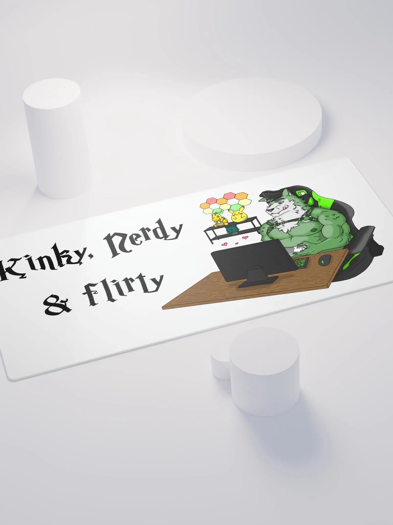 Kinky, Nerdy & Flirty Gaming Mouse Pad product image (4)