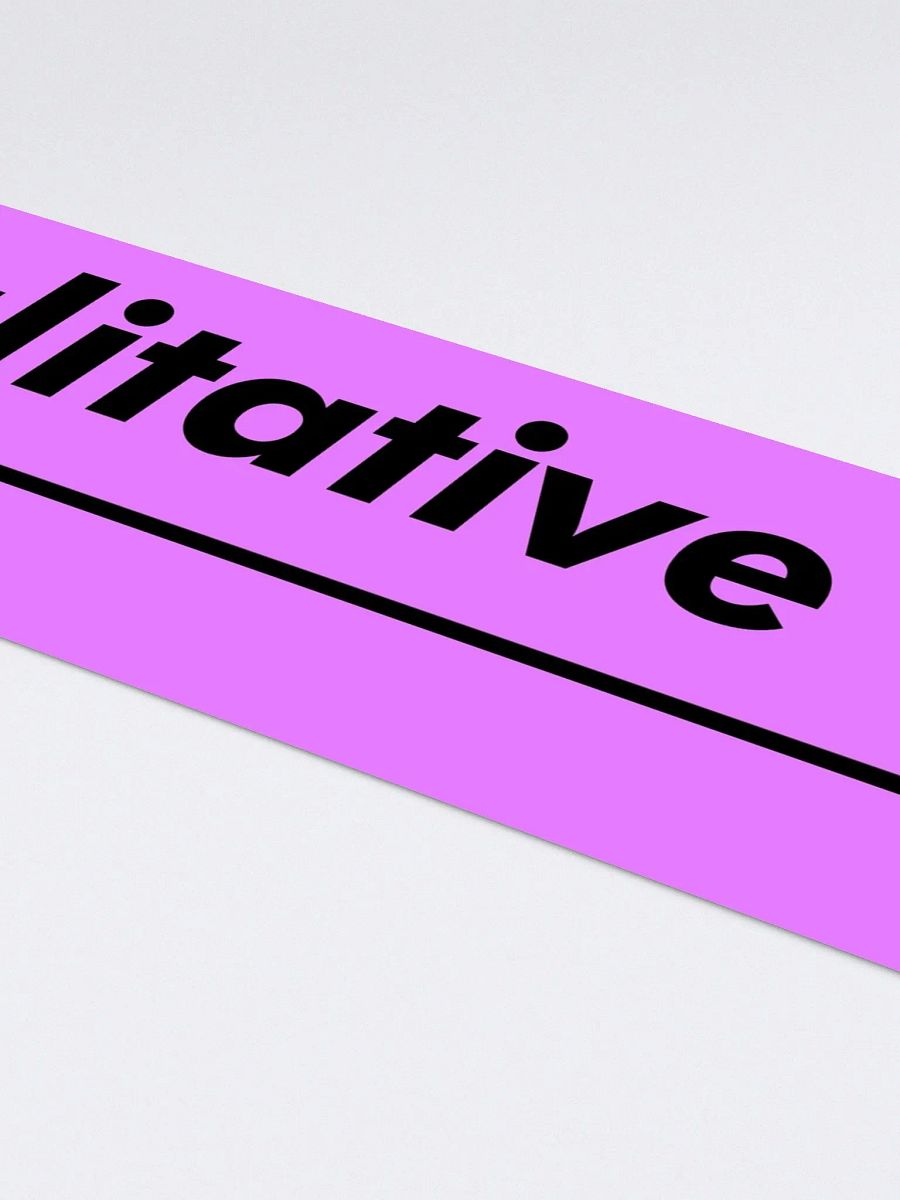 Qualitative Data Matters Footnote Big Sticker product image (4)