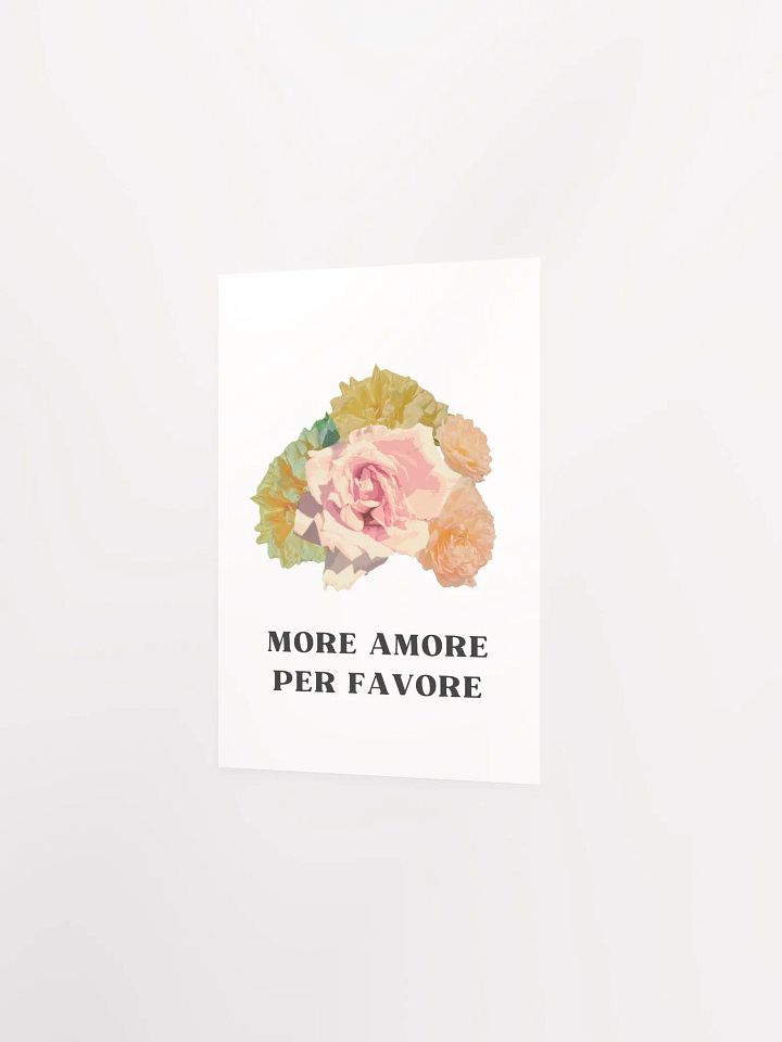 More Amore per favore - Enhanced Matte Paper Poster product image (2)