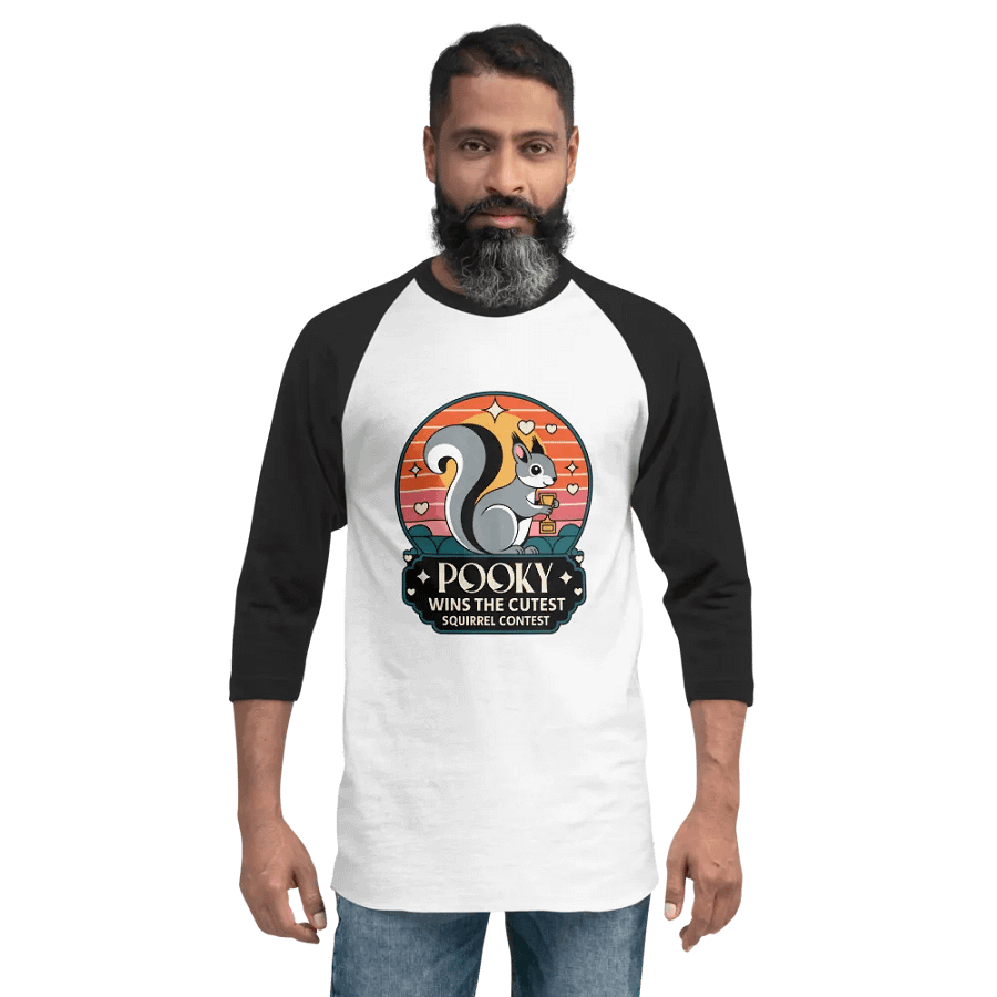Pooky Wins Raglan Tee product image (2)