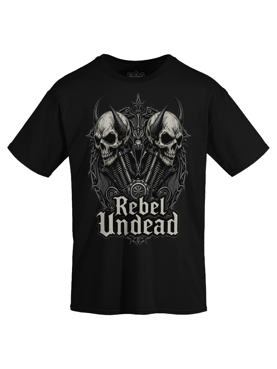 Rebel Undead V-Twin Terror T-Shirt product image (17)