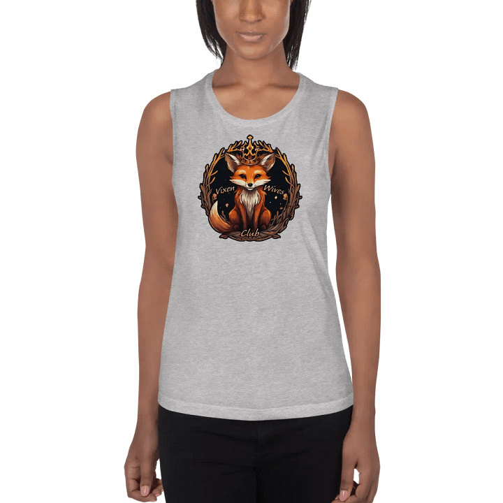 Vixen Wives Club Royal Vixen flowy muscle tank top. product image (13)