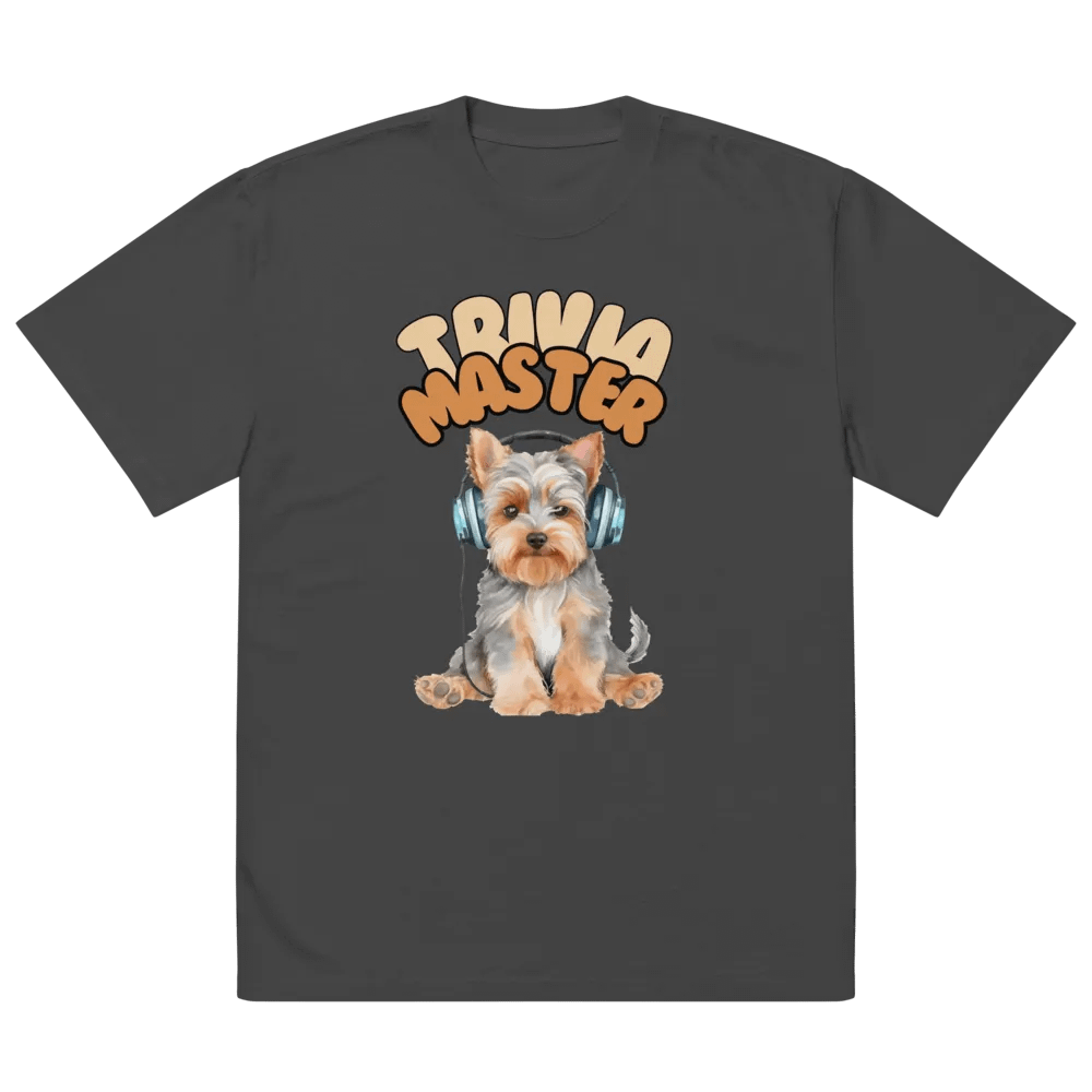 Yorkie Trivia Master Faded T-Shirt product image (2)