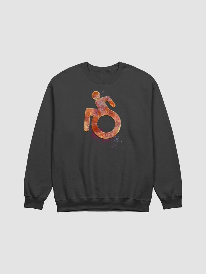 Wheelie, Orange Splash Sweatshirt product image (1)