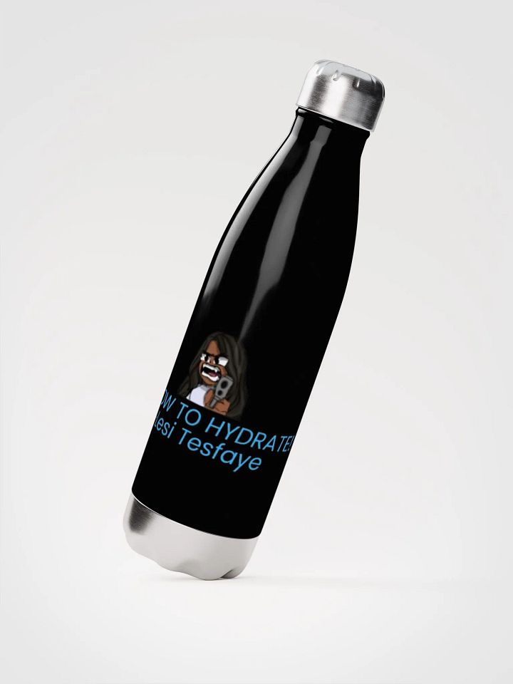 Lesi Tesfaye Twitch Quote Stainless Steel Water Bottle product image (2)