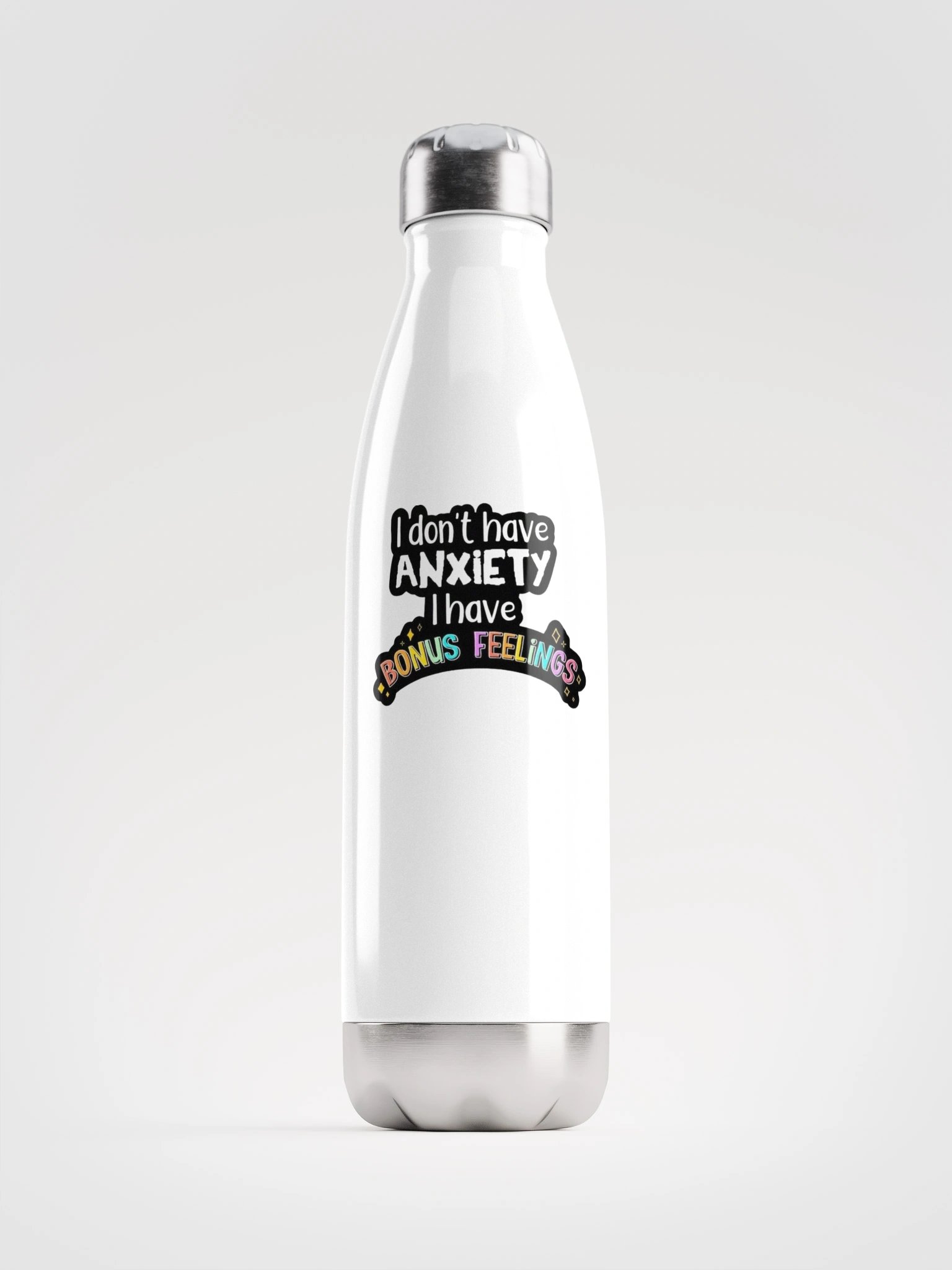 Bonus Feelings Stainless Steel Water Bottle product image (1)