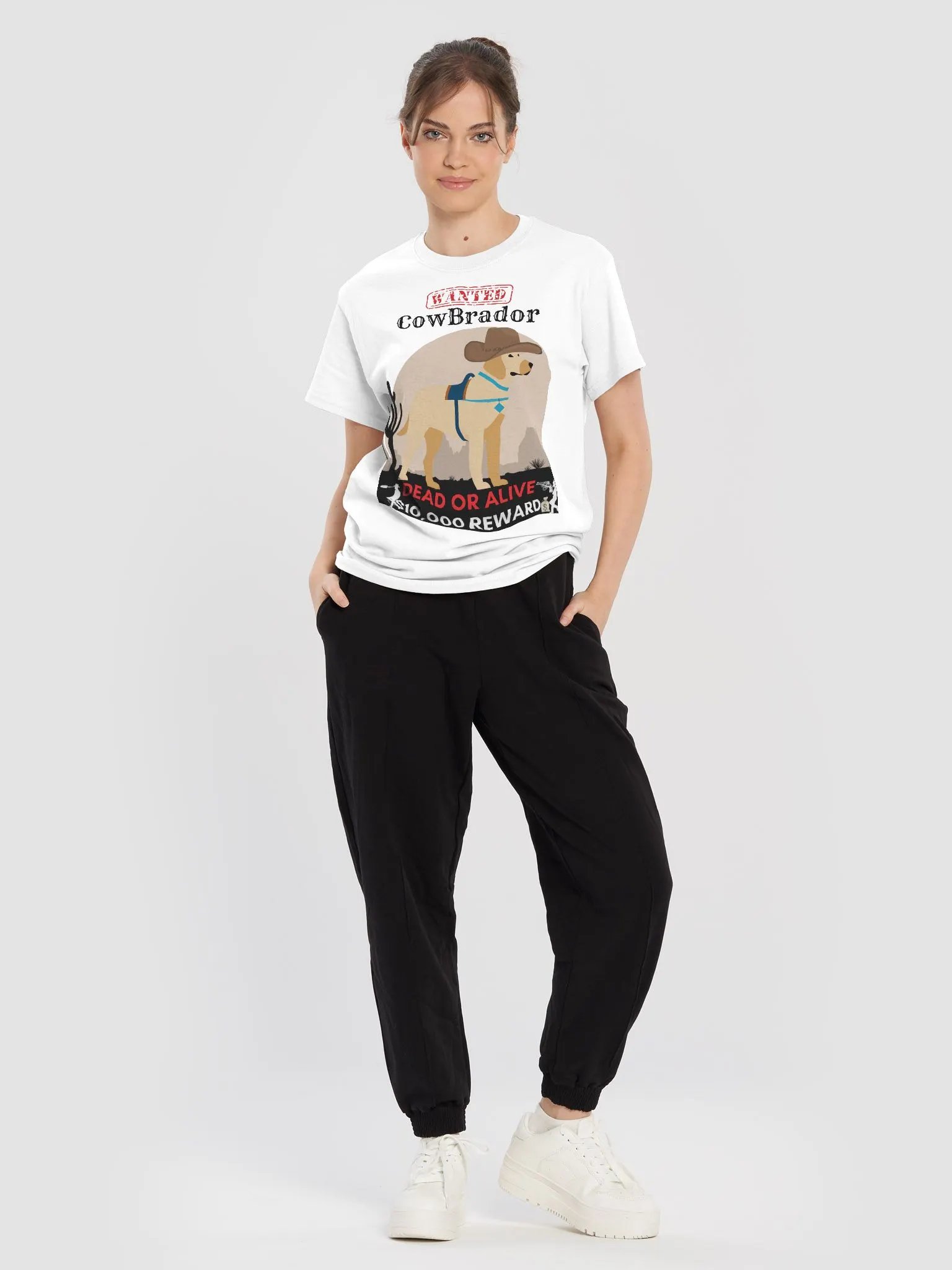 Wanted Cowboy Dog T-Shirt product image (2)