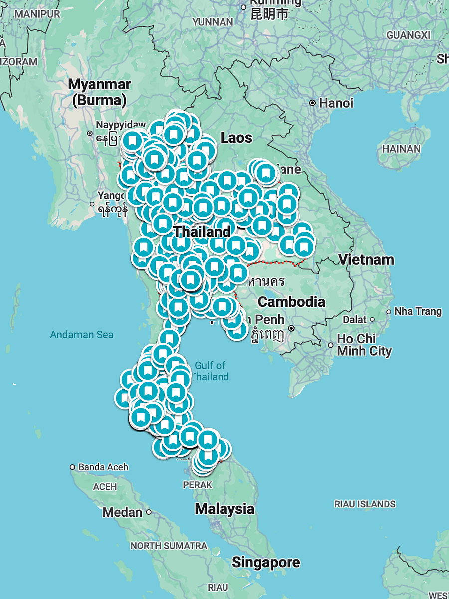 Thailand FOOD & TRAVEL MAP Combo product image (4)