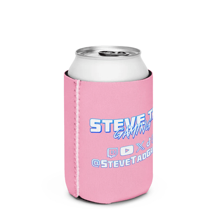 Steve Tad Gaming Pink Can Coozi product image (2)