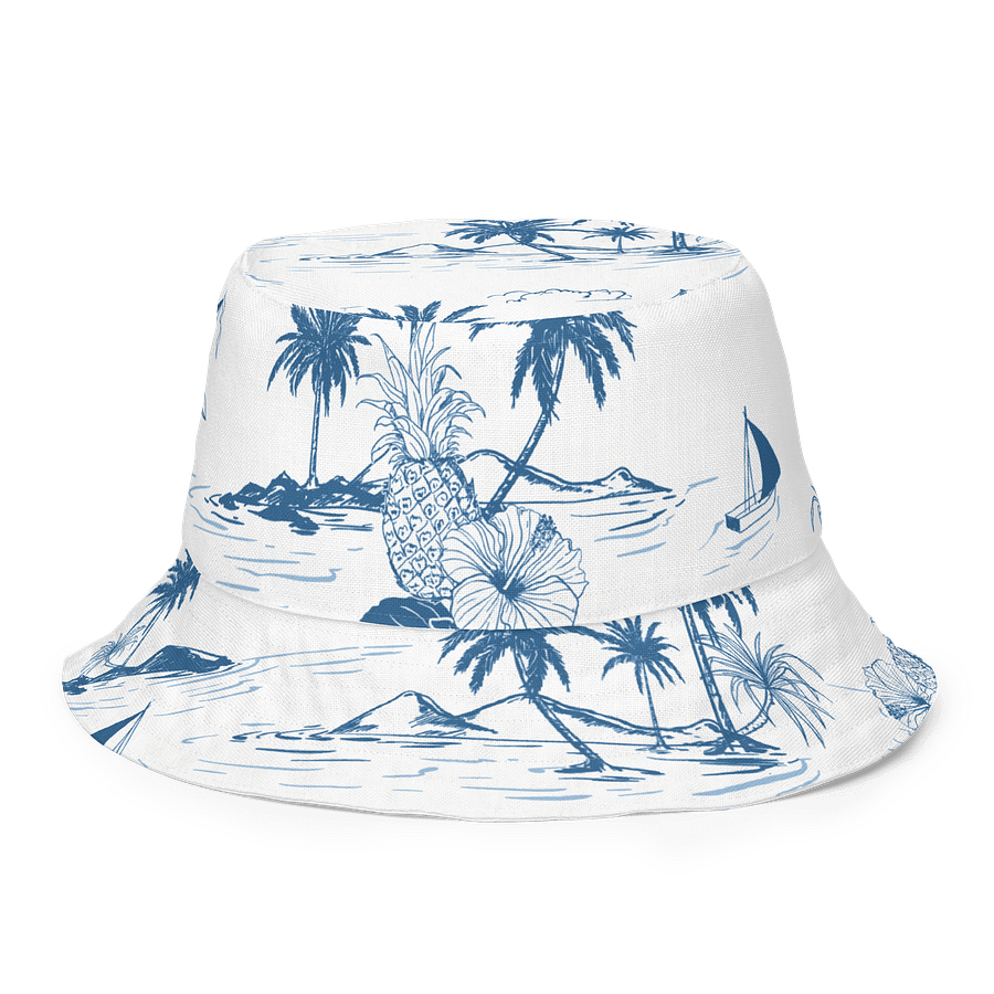 Tropical Island Reversible Bucket Hat product image (1)