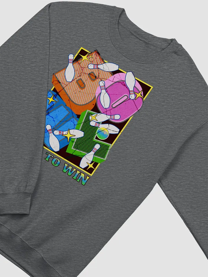 Bowl To Win Block Letter Crewneck Sweatshirt product image (4)