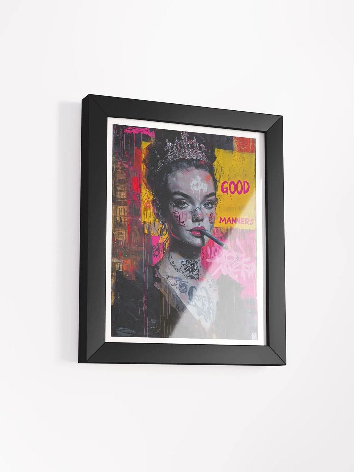 Good Manners Princess Framed Poster Art product image (2)