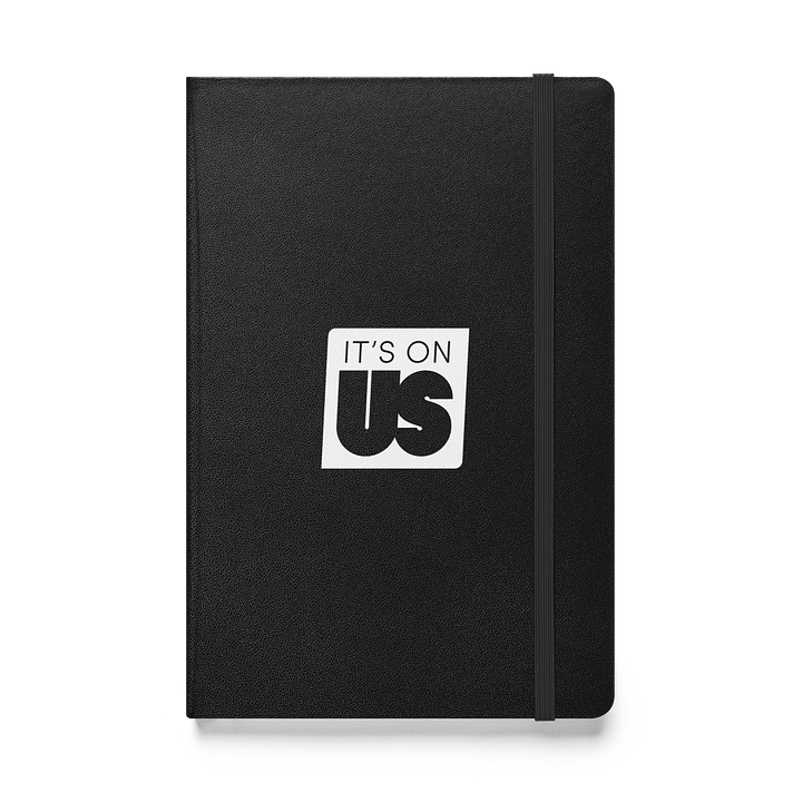 It's On Us Logo Hardcover Notebook product image (1)