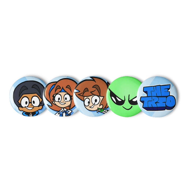 The Trio Pin Buttons Set product image (2)