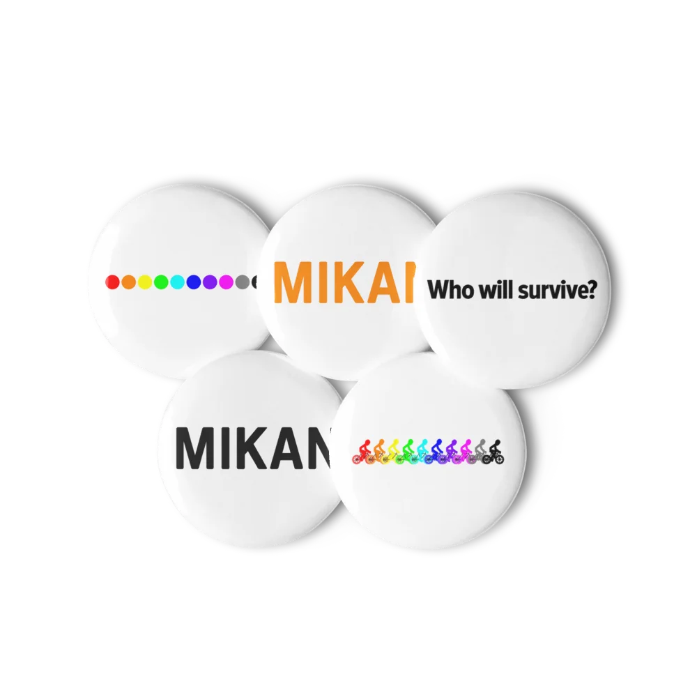 MIKAN Pin Button – Variety pack product image (3)