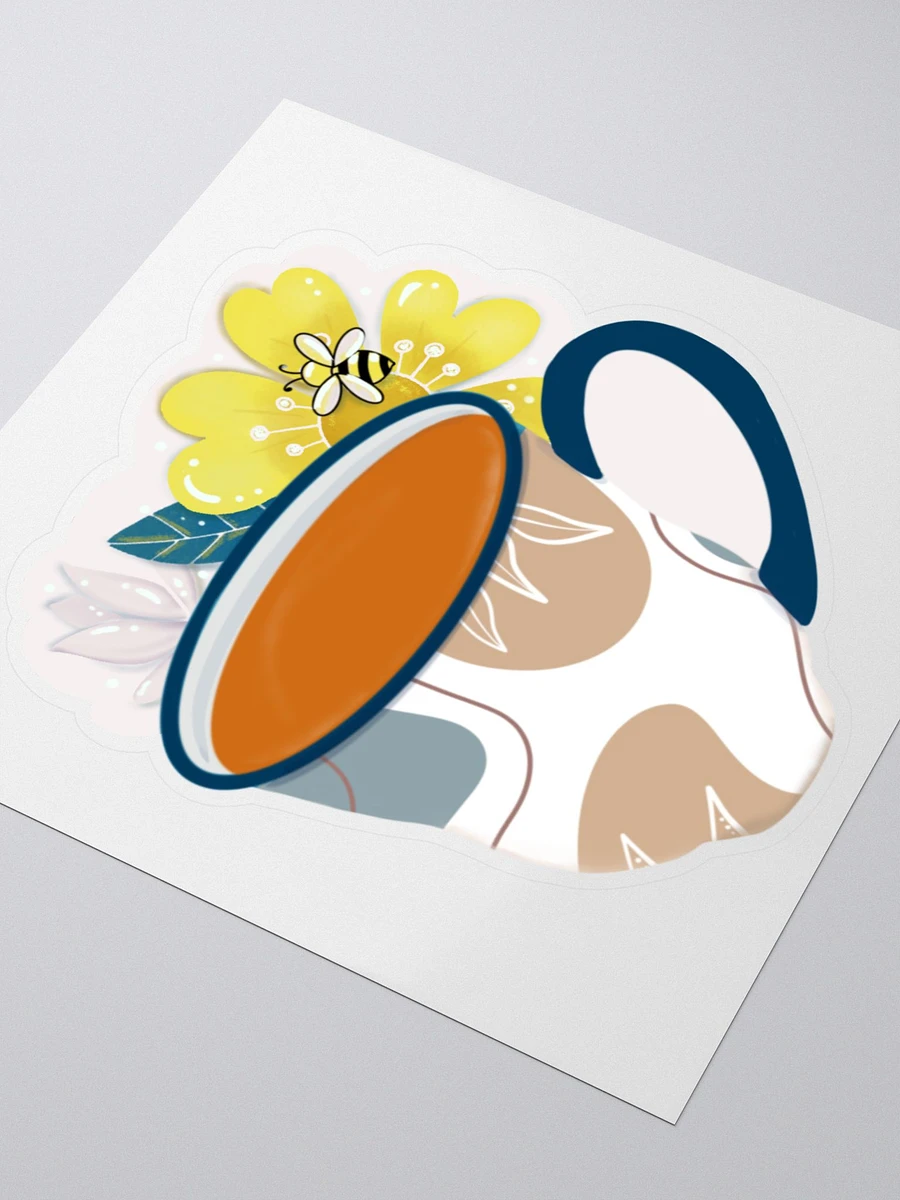 Sit and Sip Teacup Sticker product image (3)