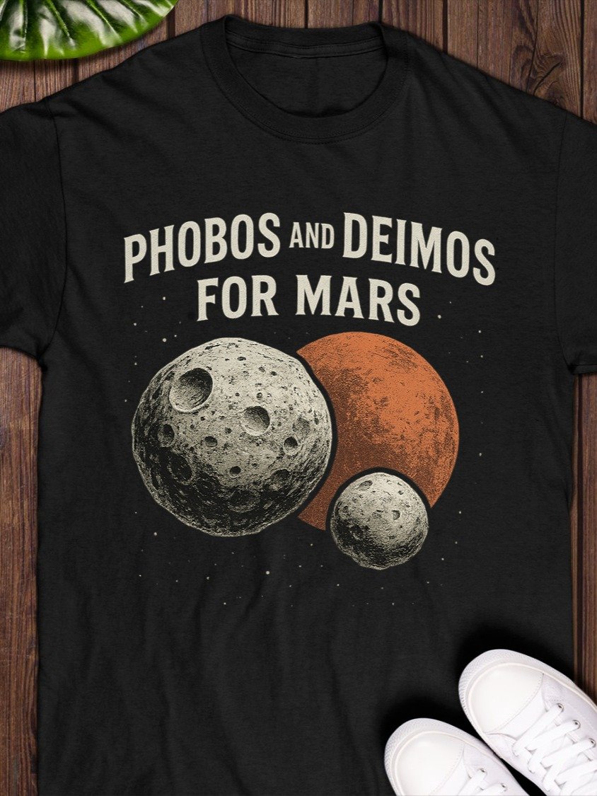 Phobos and Deimos For Mars Shirt product image (1)