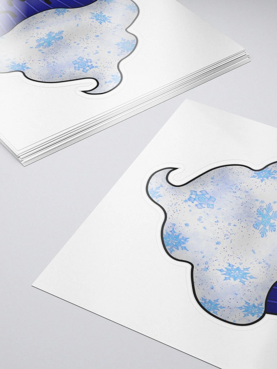 Winter Wonderland UwU Cupcake Sticker product image (5)
