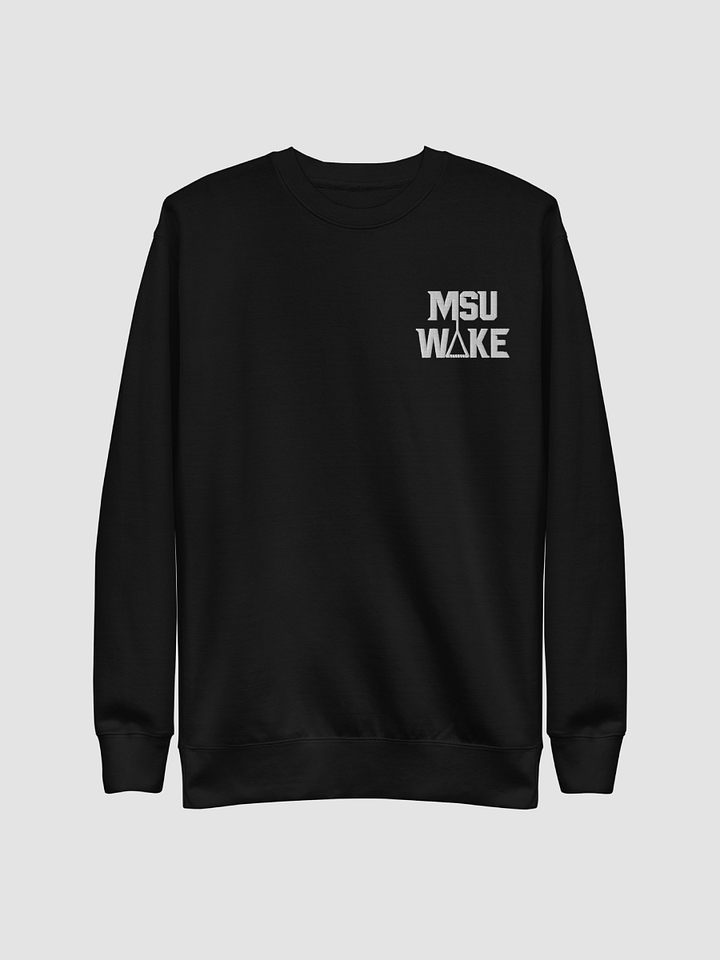 MSU Wake Lake Lansing Crewneck (Dark) product image (1)
