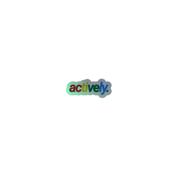 actively queer sticker product image (1)