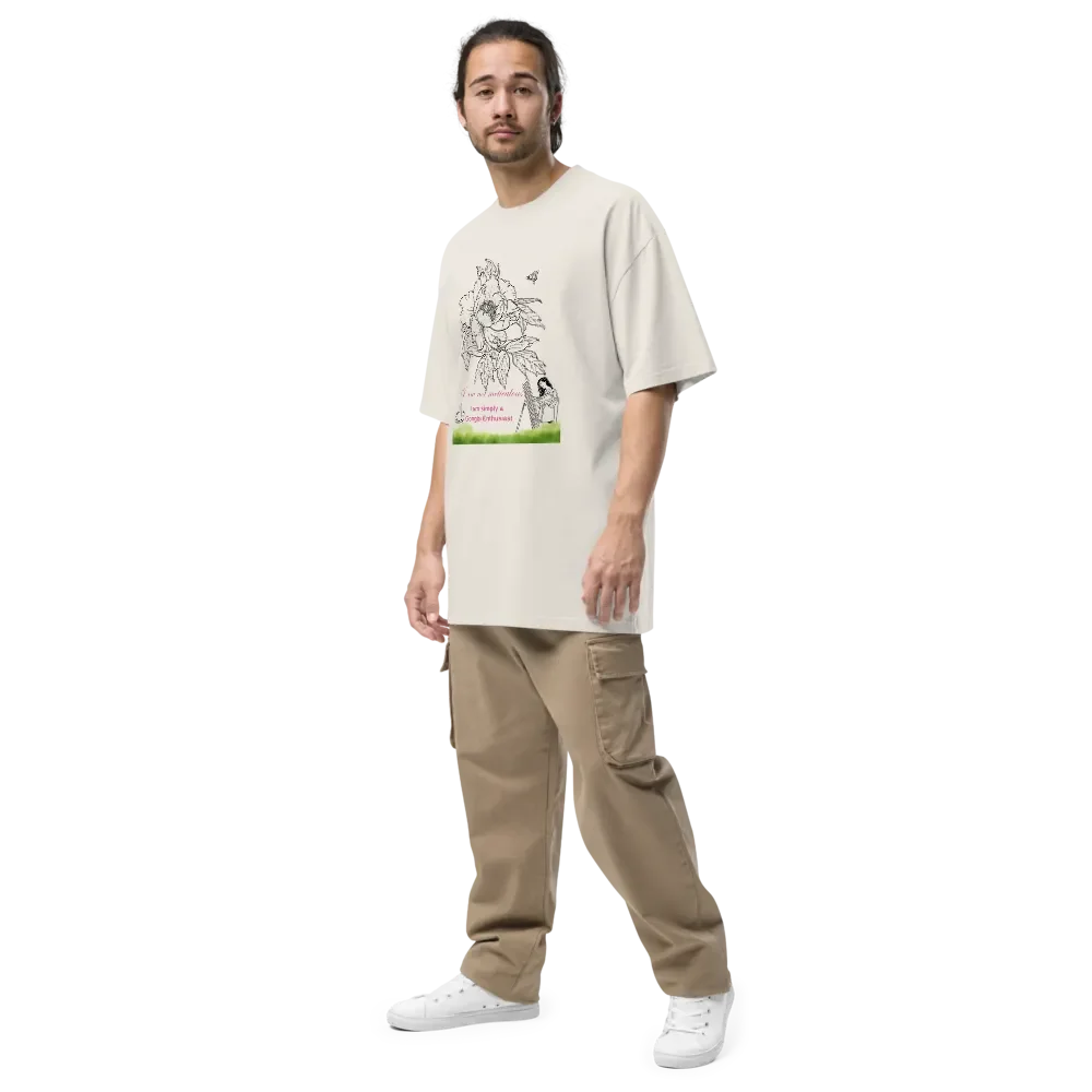 Gongbi Enthusiast Premium Oversized Faded T-Shirt product image (19)