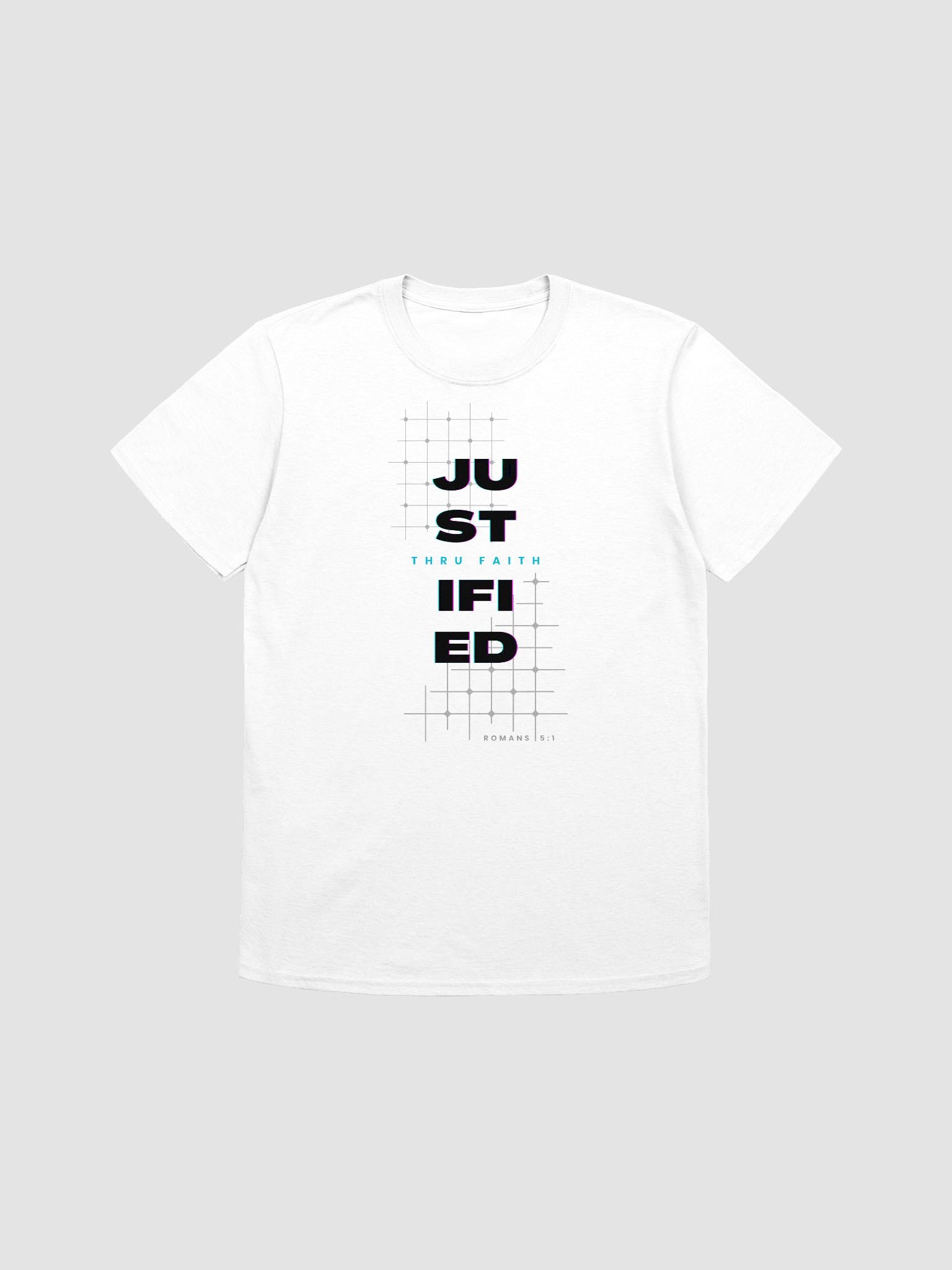 Justified by Faith T-shirt White product image (1)