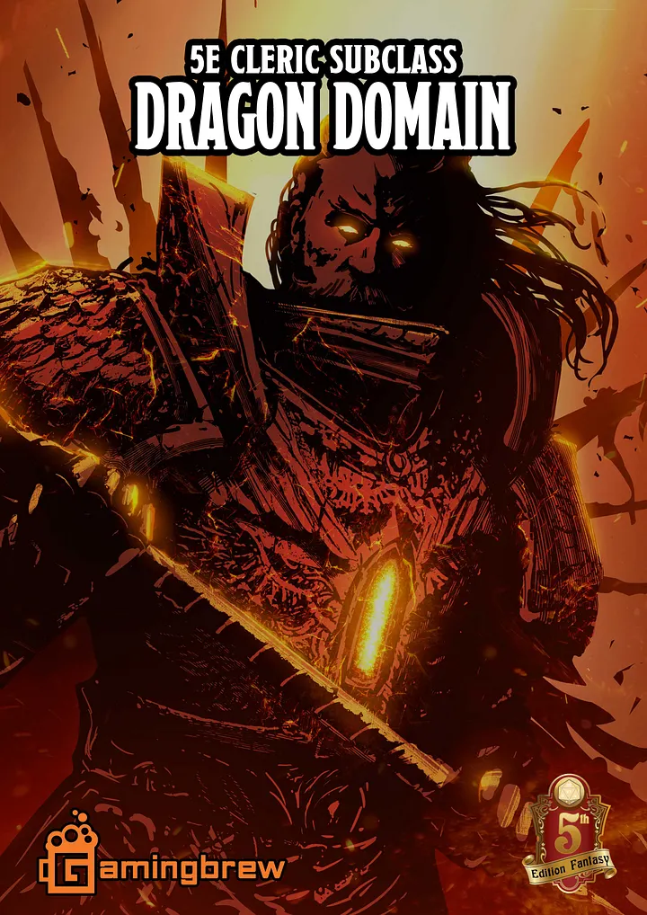 Dragon Domain | 5E Cleric Subclass product image (1)