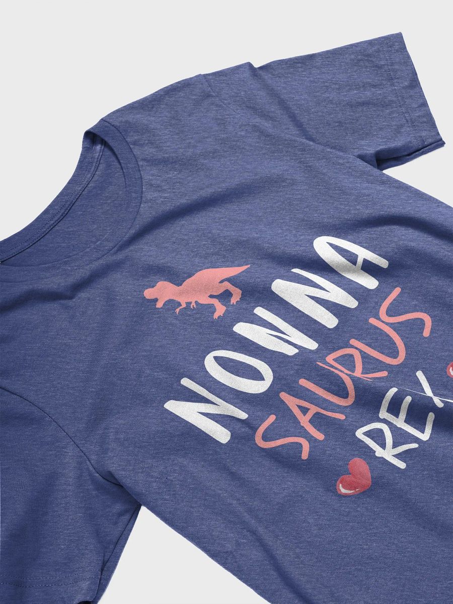 Nonnasaurus Rex Cute Nonna Dinosaur - Unisex T-shirt Bella Canvas 3001 product image (12)