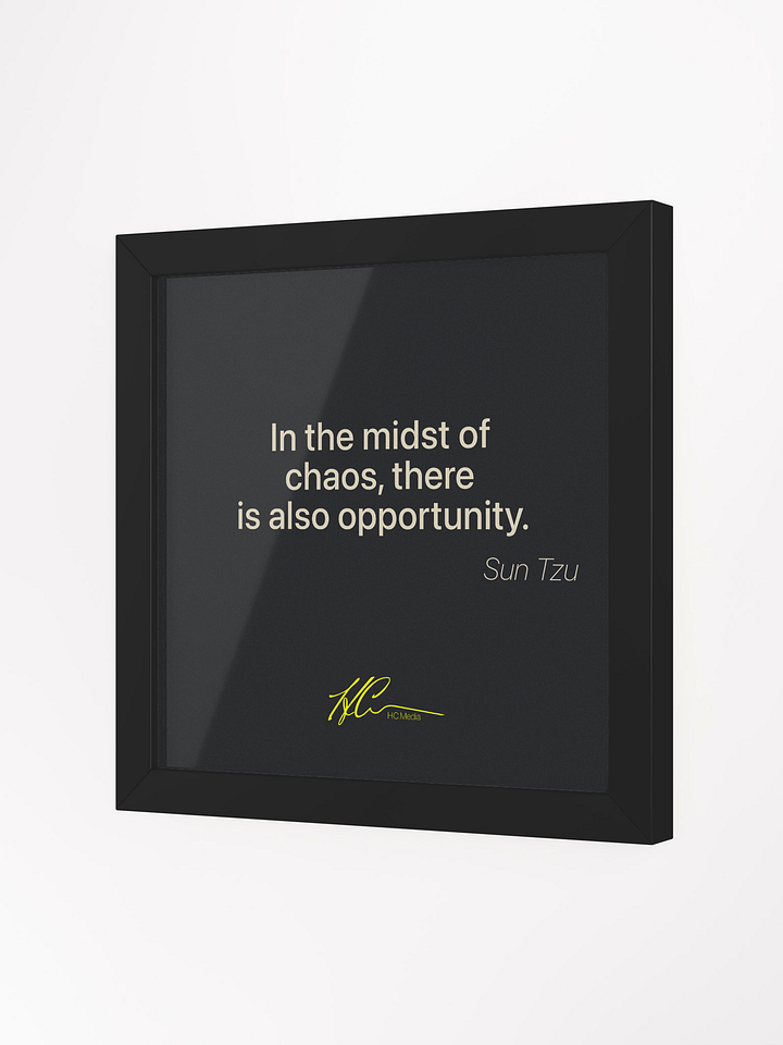 Sun Tzu Q3 - Framed Poster product image (2)