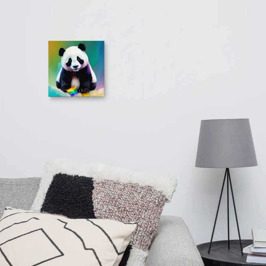 Cute Panda Digital Painting - v2 product image (10)