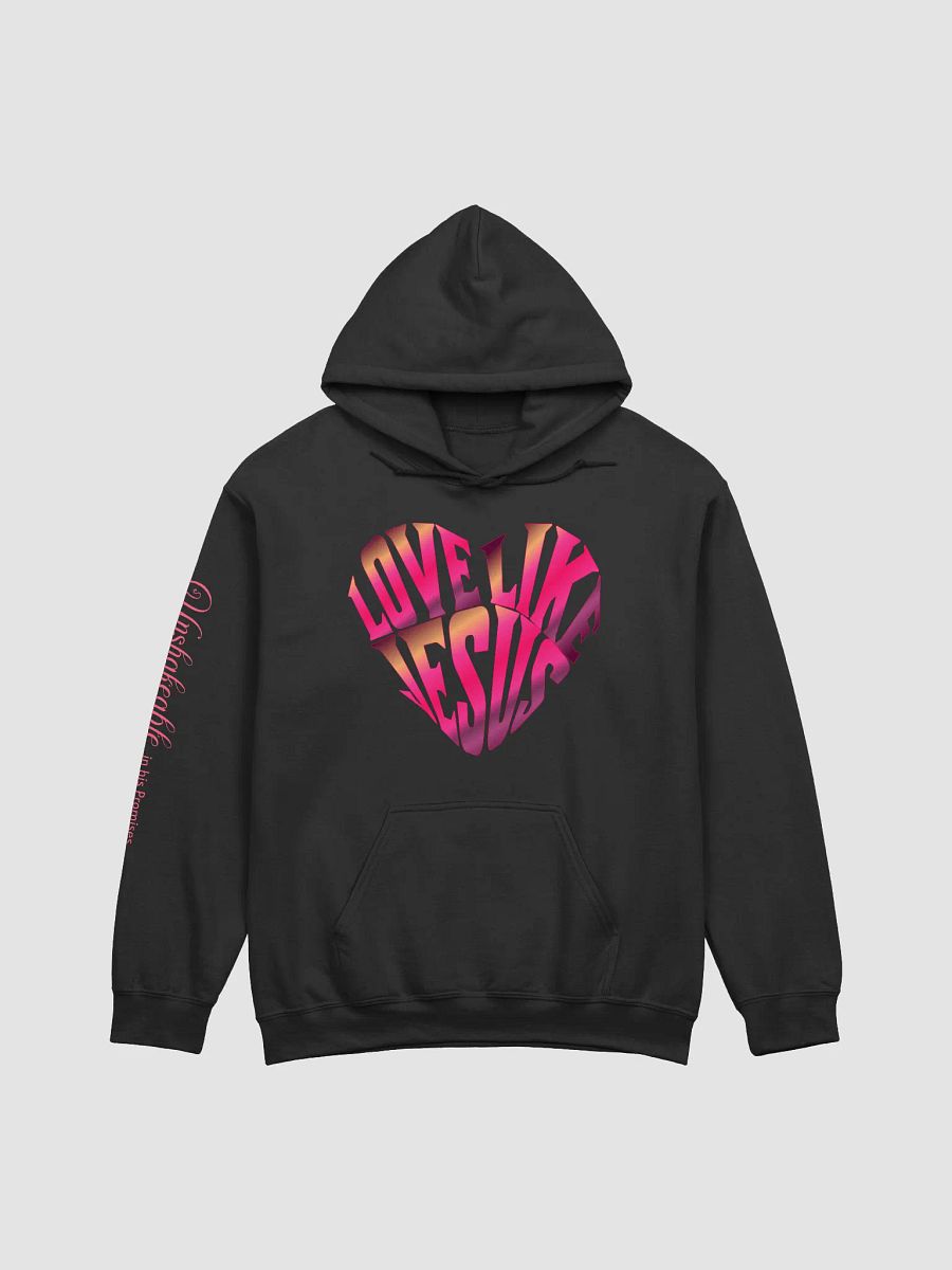 Jesus Love Heart Hoodie product image (1)